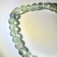 Edelstein-Armband aus grünem Fluorit | Schmuck | Lernstein